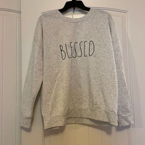 Rae Dunn Blessed Sweater
